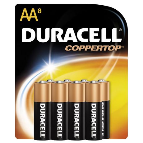 DURACELL BATTERY SIZE AA (8) #MN15B8PTPZ99