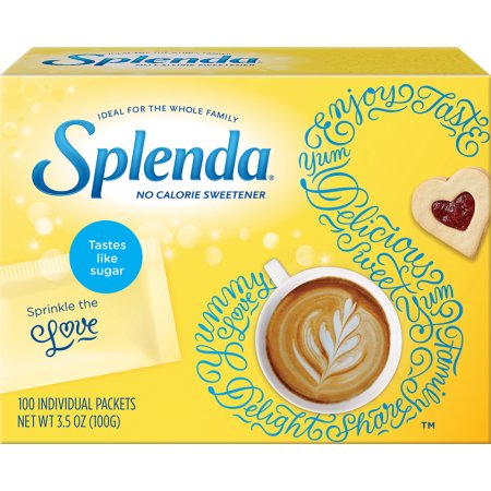 SPLENDA NO CALORIE SWEETENER PACKET 100