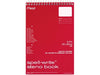 STENO BOOK SPIRAL 6 X 9" 80 SHEETS