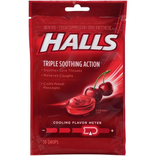 HALLS CHERRY BAG 30