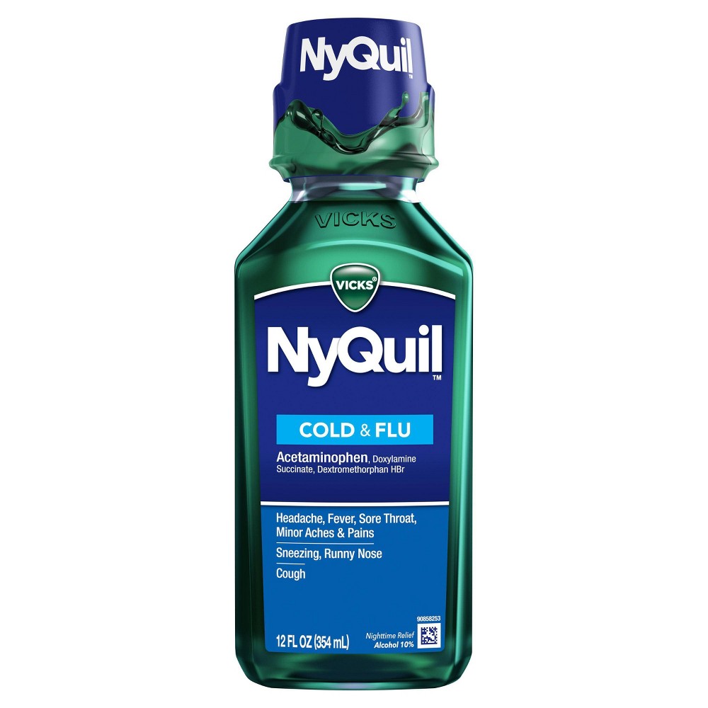 NYQUIL ORIGINAL LIQUID 12 OZ