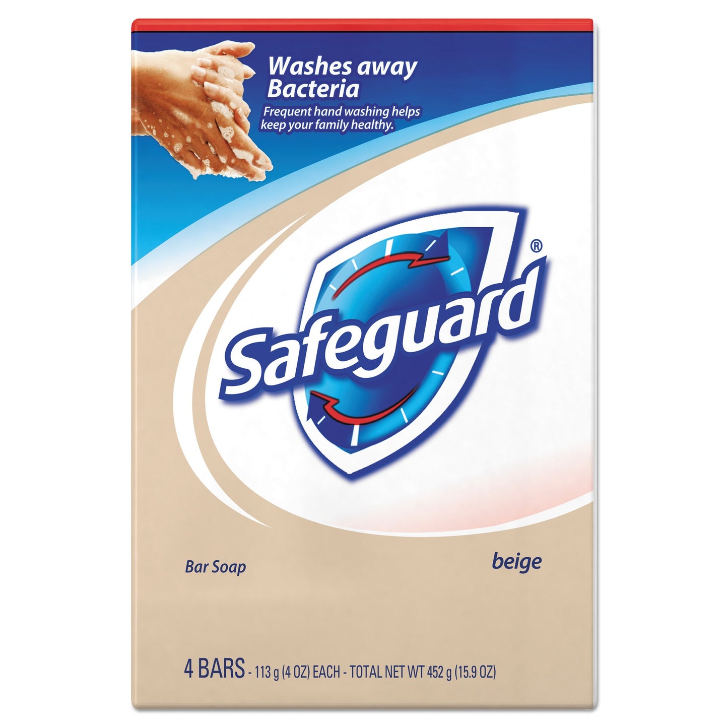 SAFEGUARD SOAP BATH BEIGE 4 OZ 4PK