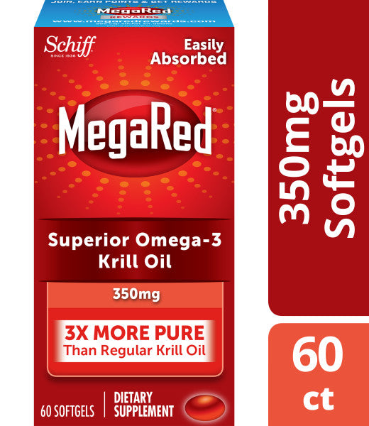MEGARED OMEGA-3 KRILL OIL 350 MG 60