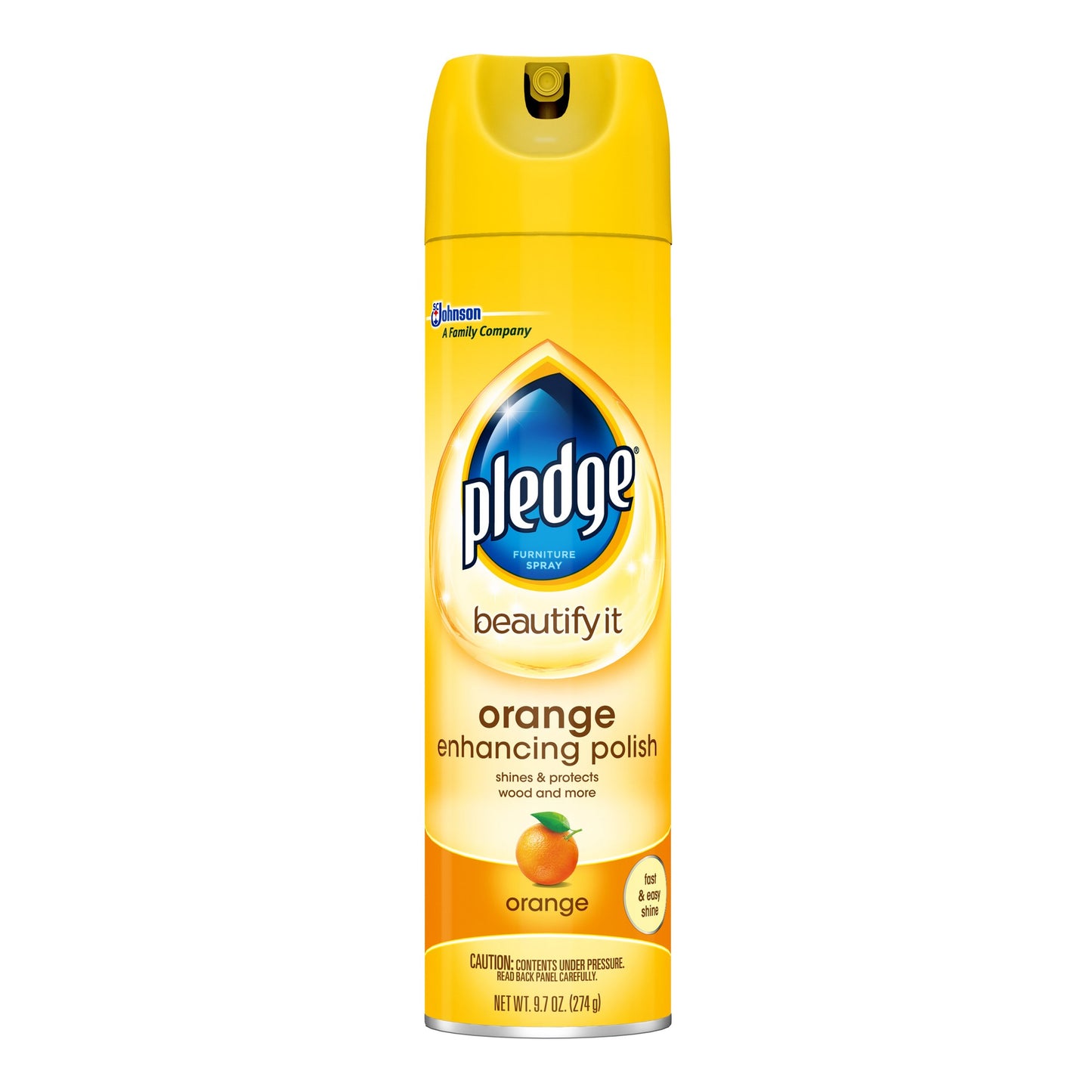 PLEDGE ENHANCING POLISH ORANGE 9.7 OZ