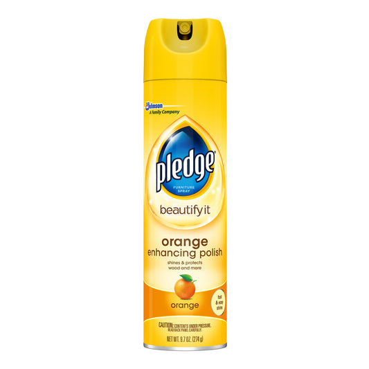 PLEDGE ENHANCING POLISH ORANGE 9.7 OZ