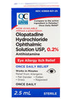 QC OLOPATADINE ONCE DAILY 0.2% 2.5 ML