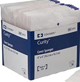 CURITY COVER SPONGE NONWOVEN ST 4X4" 2'S (50)