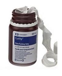 CURITY PACKING STRIP PLAIN ST 1/2" X 5 YDS