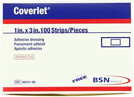 FLEXBAND BANDAGE ADH LF STRIP LG 1 X 3" (100)