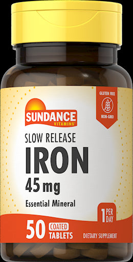 FERROUS SULFATE IRON SR TAB 45 MG 50 SUNDANCE