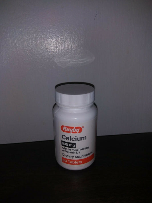 CALCIUM CARBONATE TAB 600MG + VIT D 400IU 60