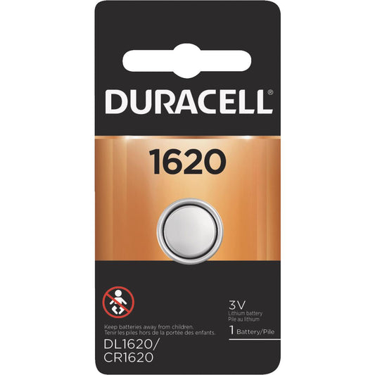 DURACELL BATT 3 VOLT LITHIUM DL 1620BPK