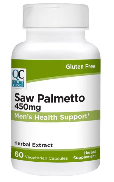 QC SAW PALMETTO CAP 450 MG 60