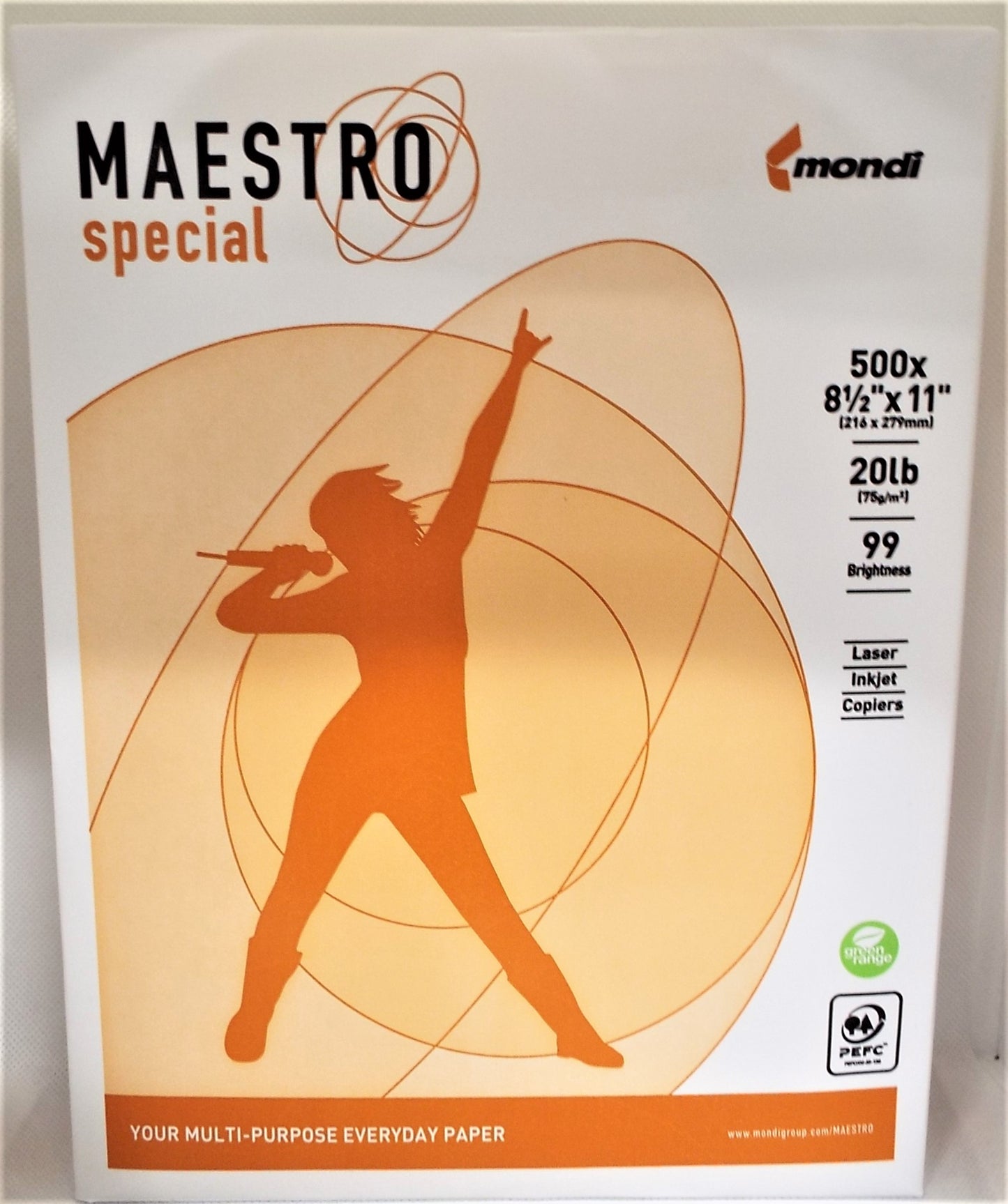 COPY PAPER 8 1/2 X 11" 500 SHEETS MAESTRO