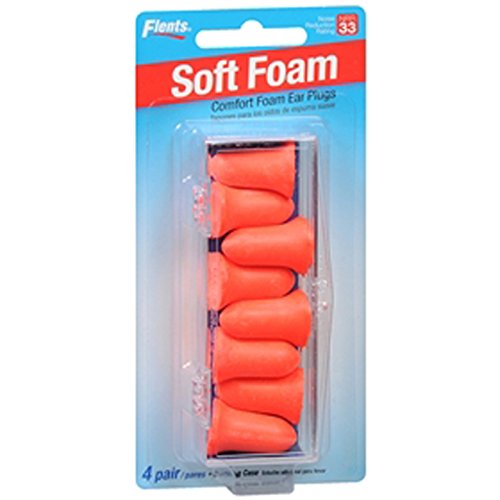 EAR PLUGS SOFT FOAM PREFORMED 4 PAIR DB #K30