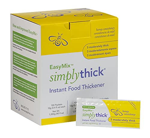 SIMPLY THICK EASY MIX GEL HONEY INDV PKT(100)