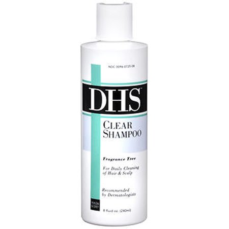 DHS CLEAR SHAMPOO FRAGRANCE FREE  8OZ