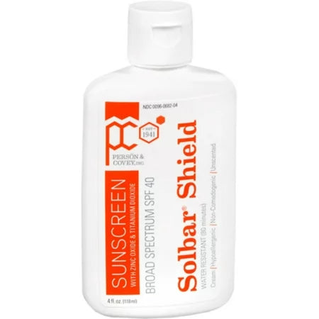 SOLBAR SHIELD SUNSCREEN UVA/UVB SPF 40 4.4 OZ