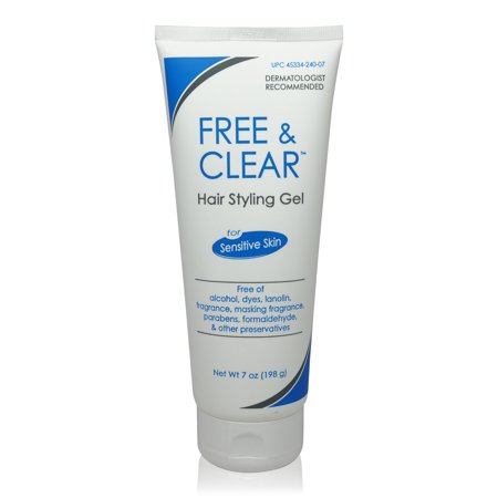 FREE & CLEAR HAIR STYLING GEL 7 OZ