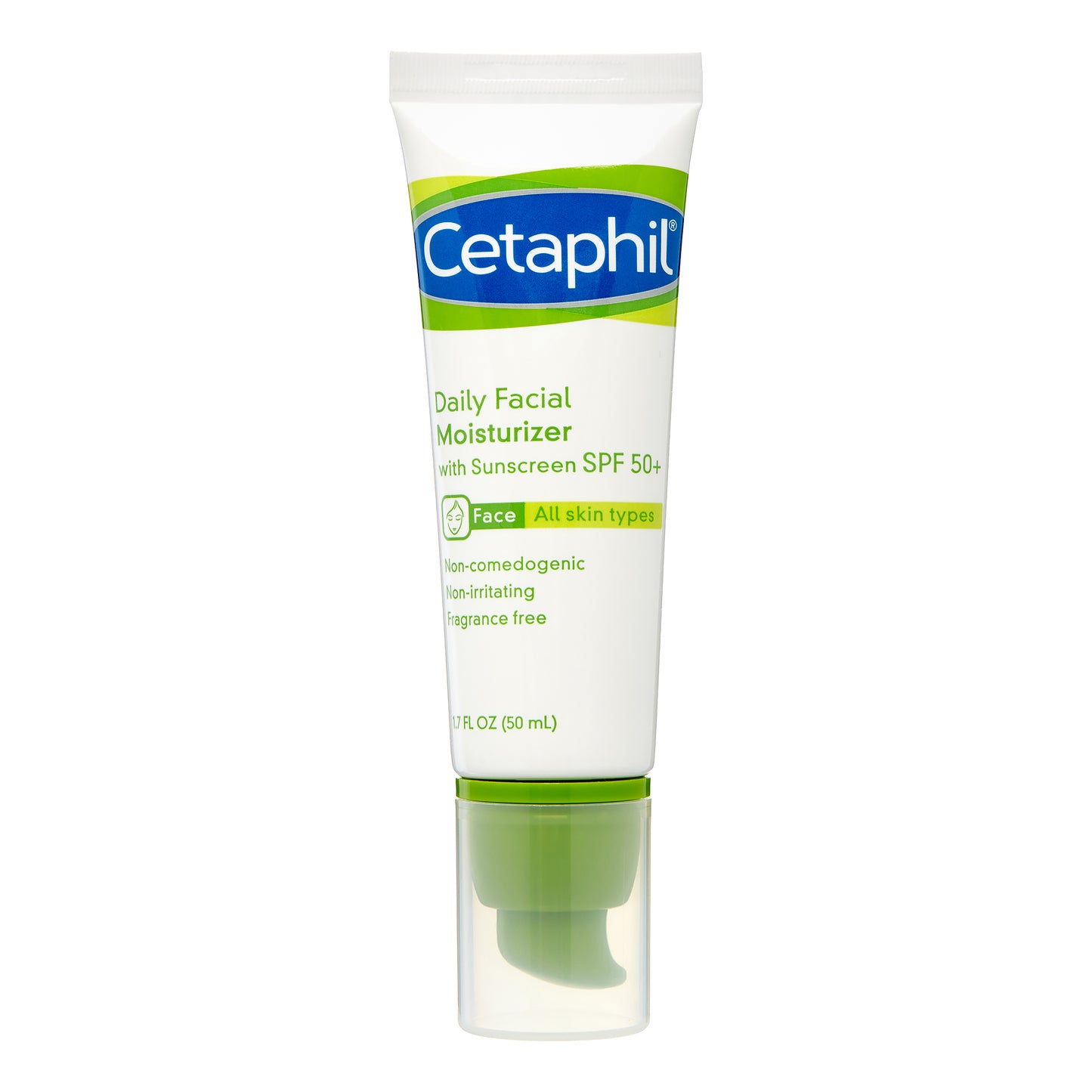 CETAPHIL UVA/UVB DEF FACIAL MOIST SPF50 1.7OZ