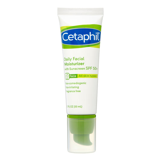CETAPHIL UVA/UVB DEF FACIAL MOIST SPF50 1.7OZ