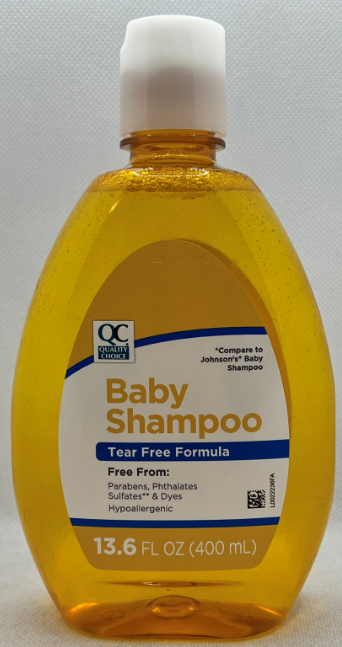 QC BABY SHAMPOO TEAR FREE 13.6 OZ