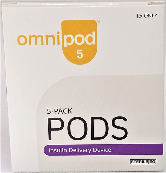 OMNIPOD 5 G6 & G7 PODS (GEN 5) PHARMACY BX/5