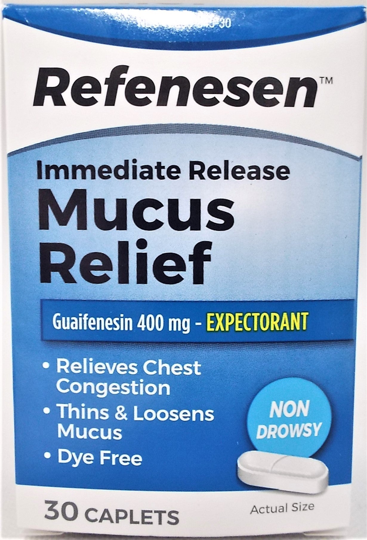 REFENESEN CHEST CONGESTN RELIEF 400MG CAPL 30