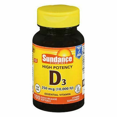 VITAMIN D-3 SOFTGEL 10,000 IU (250 MCG) 100