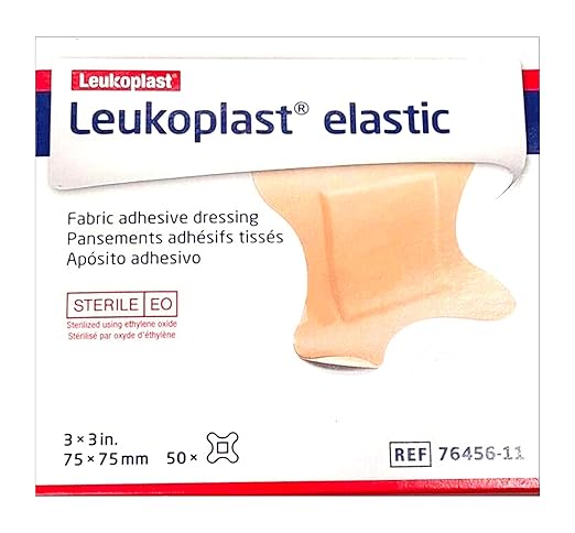 LEUKOPLAST BANDAGE ADH WINGS 3X3" BX/50