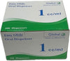 EASYGLIDE ORAL SYRINGE NO TIP CAP 1 ML BX/100