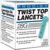 PRODIGY LANCET TWIST TOP 28G BOX/100