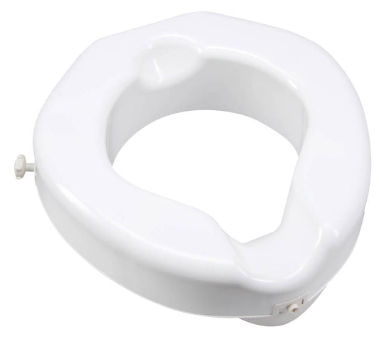 TOILET SEAT RAISED SAFE LOCK 500LB