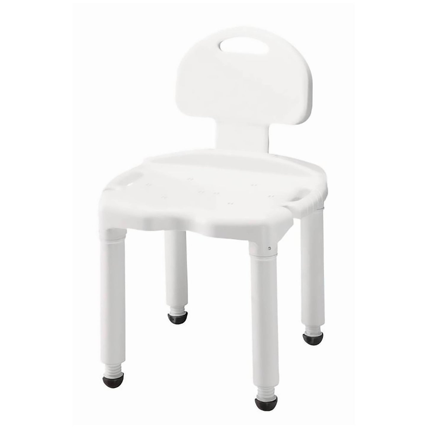 SHOWER CHAIR W/BACK COMP UNIVERSAL NR