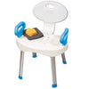 SHOWER CHAIR W/BACK & HANDLES #B660-00