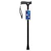 CANE ALUM SOFT GRIP DERBY BLACK 250 LB