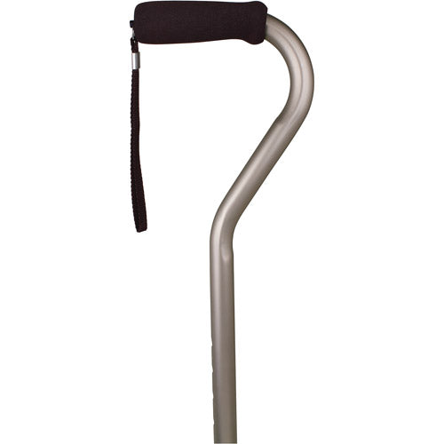 CANE ALUM OFFSET CUSHION 3/4" BRONZE