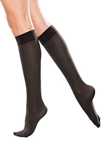 KNEE HIGH 20-30 MEN/WOMEN CT BLACK MD TF