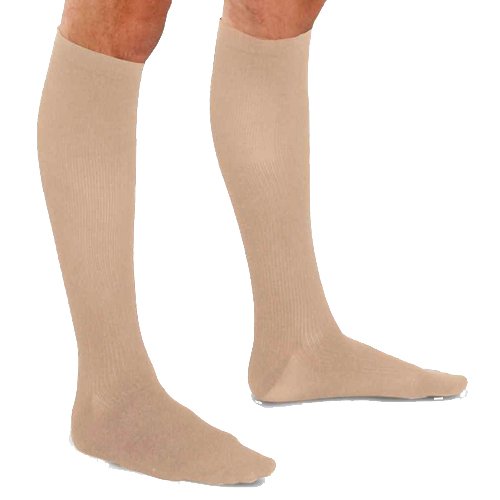 KNEE HIGH 20-30 MEN DRESS SOCK KHAKI LG TF