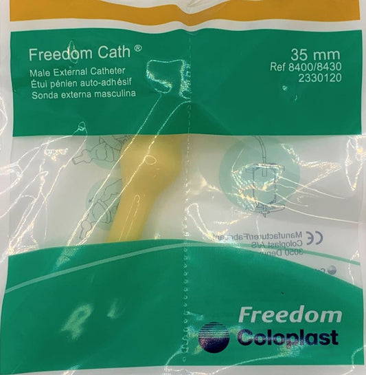 CATHETER MALE EXT FREEDOM 35MM EA