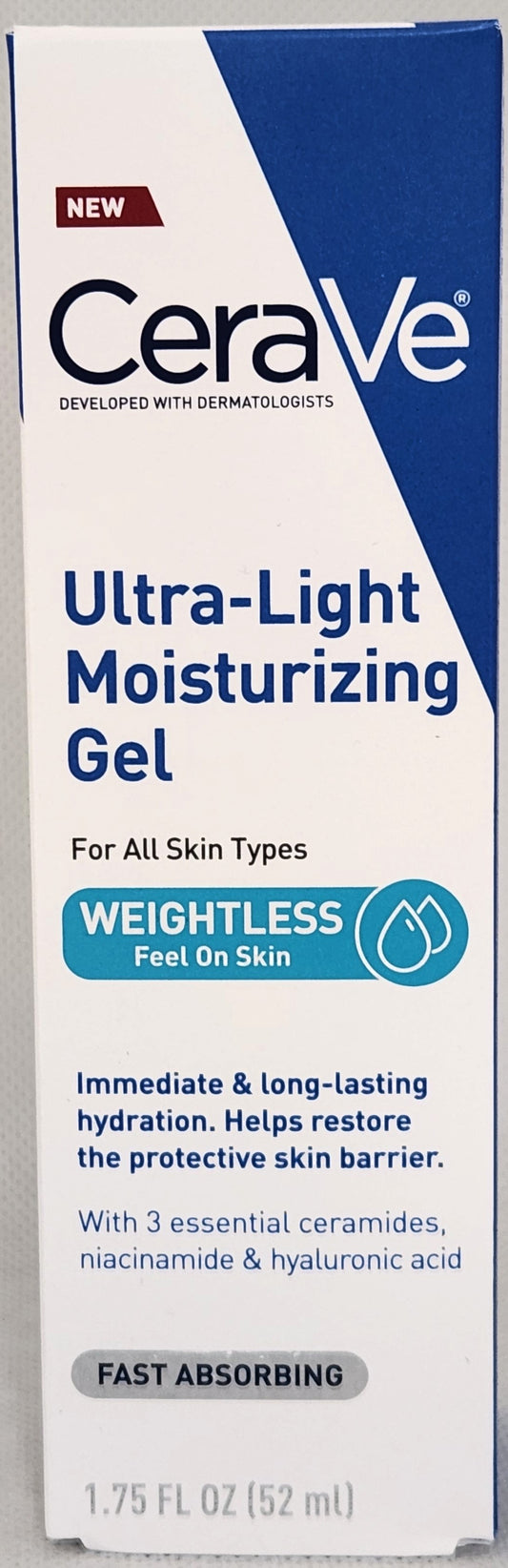 CERAVE ULTRA LIGHT MOISTURIZING GEL 1.7 OZ