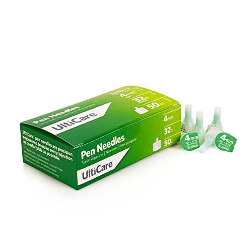 ULTICARE PEN NEEDLE MICRO 32G 4MM BX/50