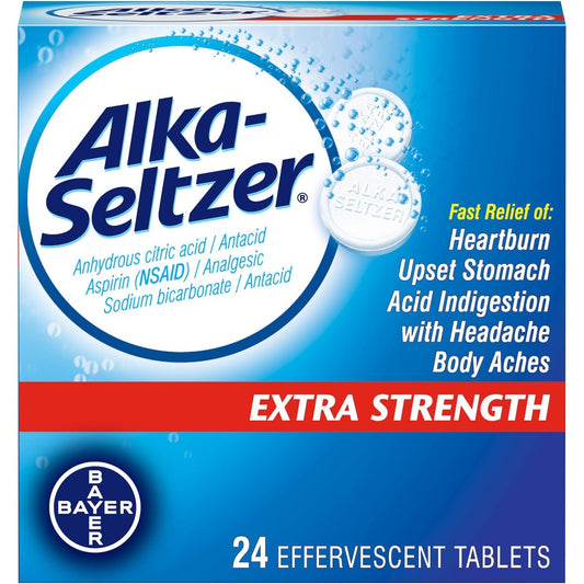 ALKA SELTZER TAB EXTRA STRENGTH 24