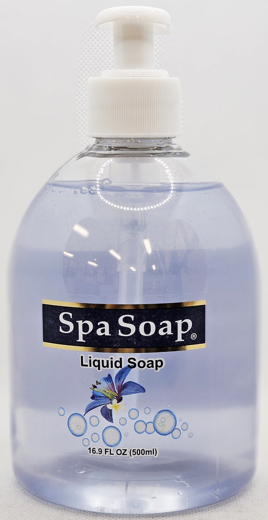 SPA SOAP CLEAR LIQUID PUMP 16.9 OZ