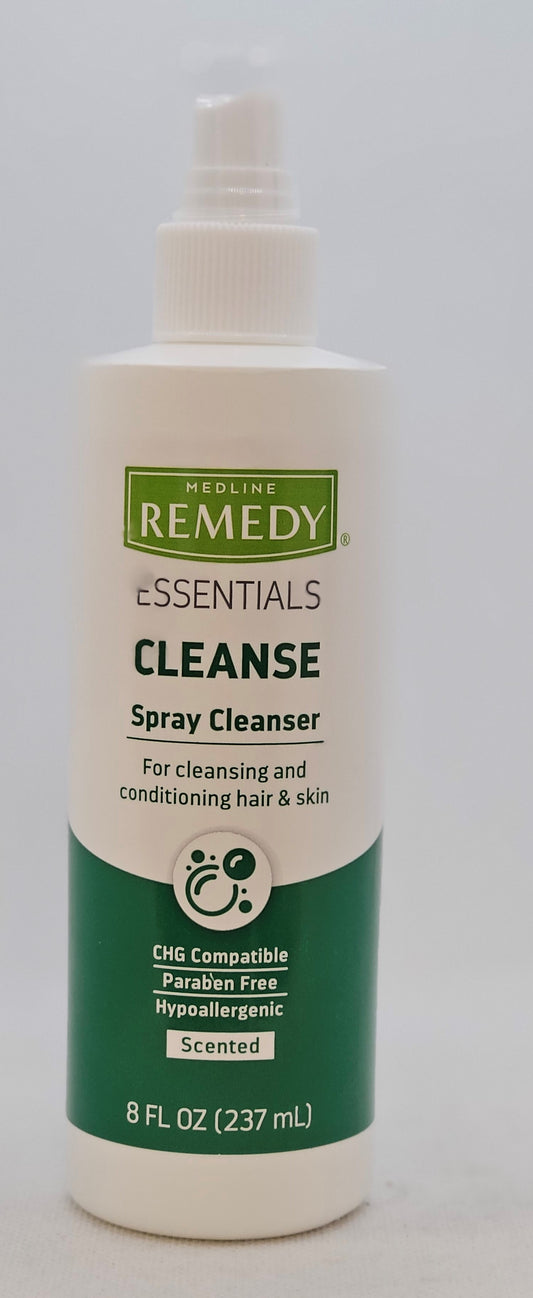REMEDY ESSENTIALS NO RINSE SPRAY CLEANSER 8OZ