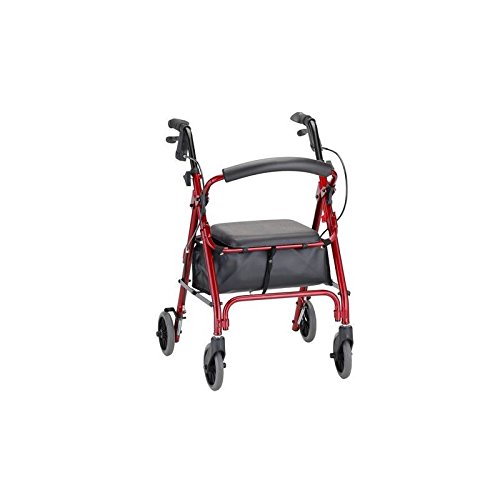 WALKER 4 WH HAND BRAKE GETGO PETITE RED