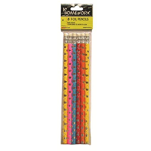 PENCIL FOIL NO2 6 PK