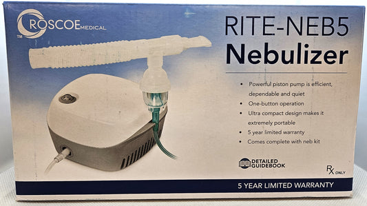 NEBULIZER COMPRESSOR W/DISP NEB KIT RITE-NEB5