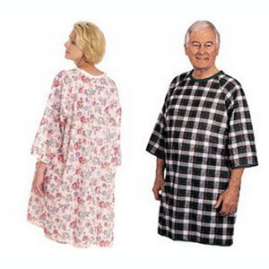 PATIENT GOWN SNAP 3/4 SLV THERMAGOWN LADIES
