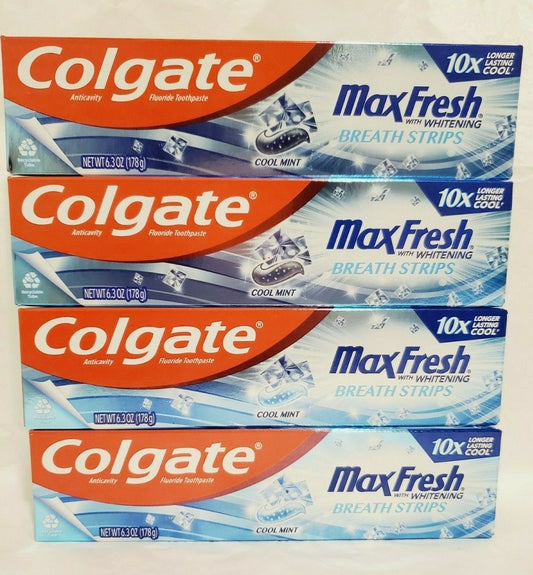 COLGATE MAX FRESH TOOTHPASTE COOLMINT 6.3  CG